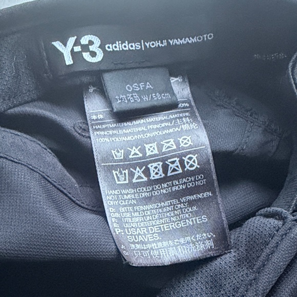 Y-3 Dark Gray Logo Cap - Picture 2 of 2